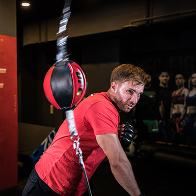 UFC Double End Bag in action